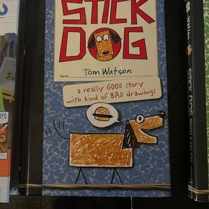 2 Stick Dog Books and Hardy Boys (4 books in 1)